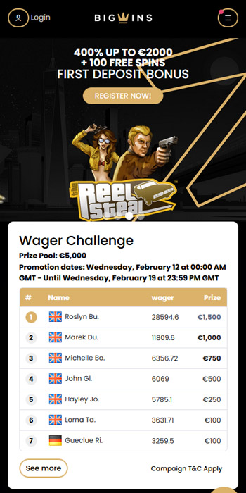 Big Wins Online Casino In-depth & Unbiased Review 2025