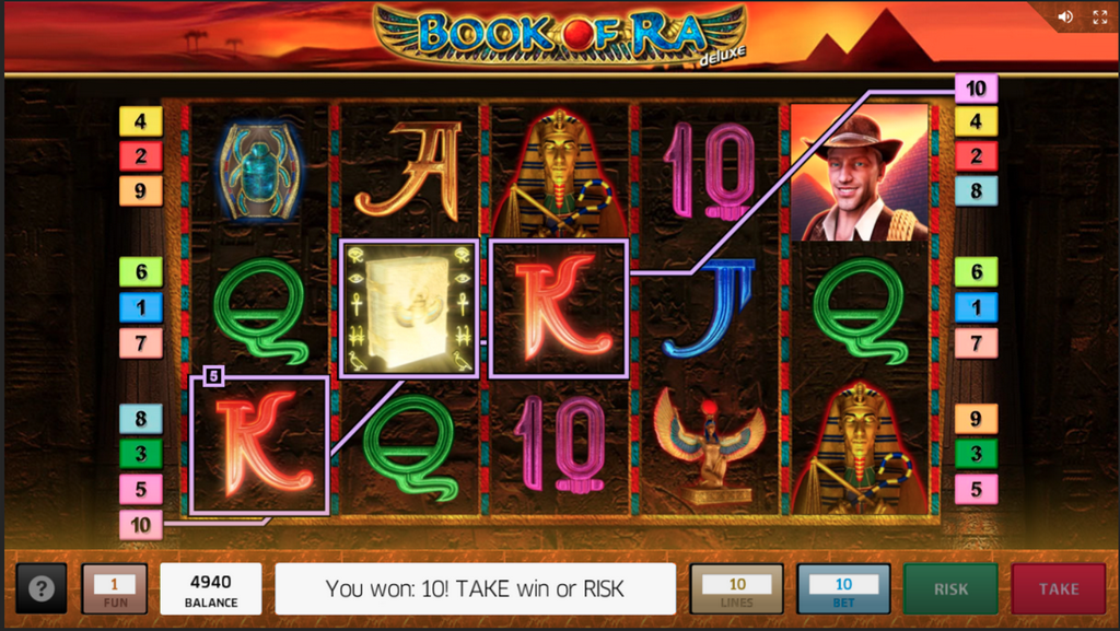 Book of Ra Online Port